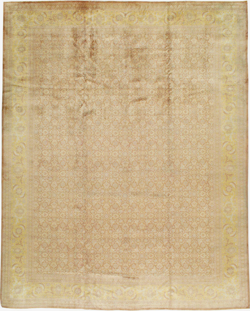 Vintage Persian Tabriz Carpet, No.10008 - Gsblank