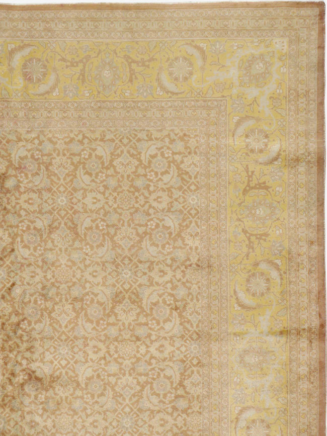 Vintage Persian Tabriz Carpet, No.10008 - Gsblank