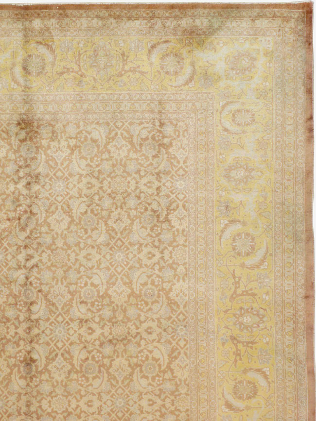 Vintage Persian Tabriz Carpet, No.10008 - Gsblank