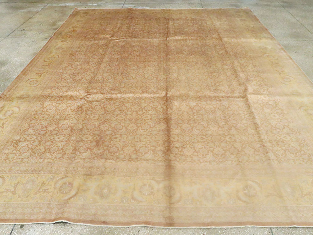 Vintage Persian Tabriz Carpet, No.10008 - Gsblank