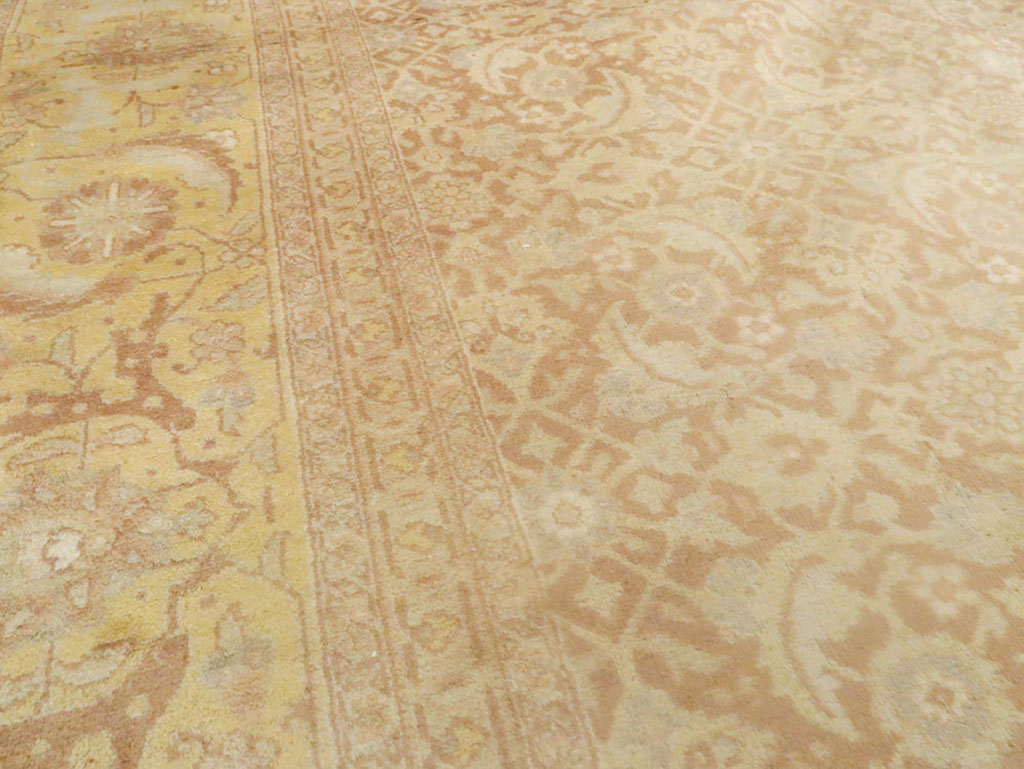 Vintage Persian Tabriz Carpet, No.10008 - Gsblank