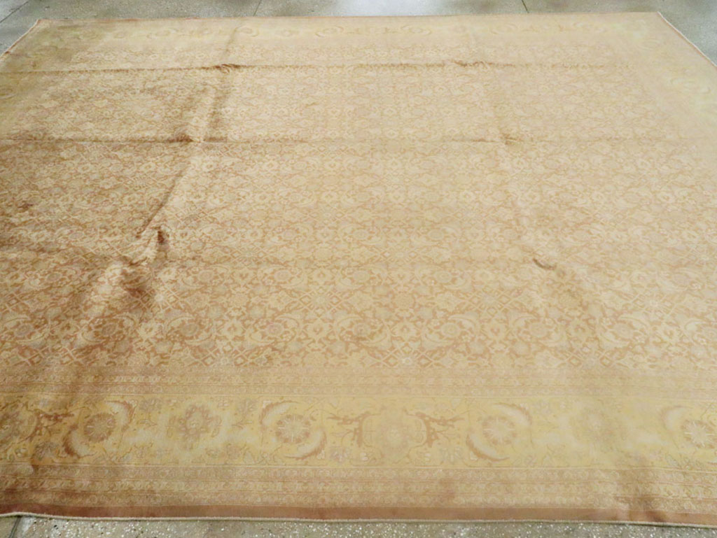 Vintage Persian Tabriz Carpet, No.10008 - Gsblank