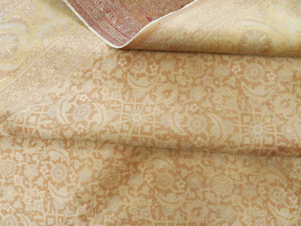 Vintage Persian Tabriz Carpet, No.10008 - Gsblank
