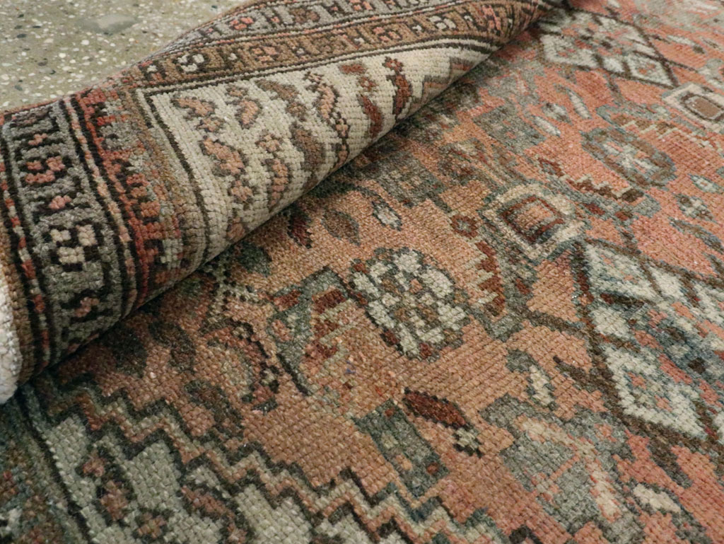 Antique Persian Malayer Throw Rug, No.10082 - Gsblank
