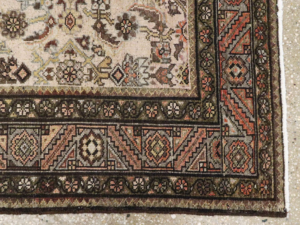 Antique Persian Malayer Rug, No.10091 - Gsblank