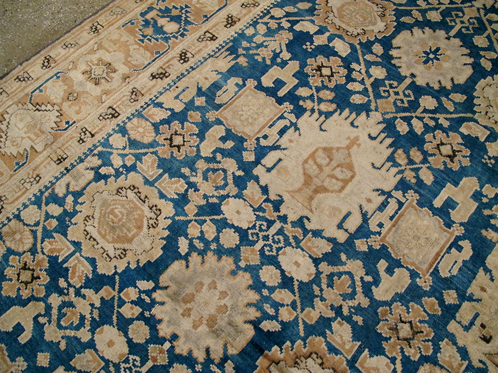 Antique Indian Agra Carpet, No.10115 - Gsblank