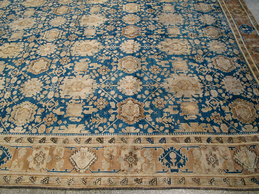 Antique Indian Agra Carpet, No.10115 - Gsblank