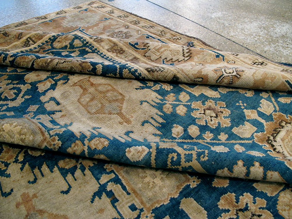 Antique Indian Agra Carpet, No.10115 - Gsblank