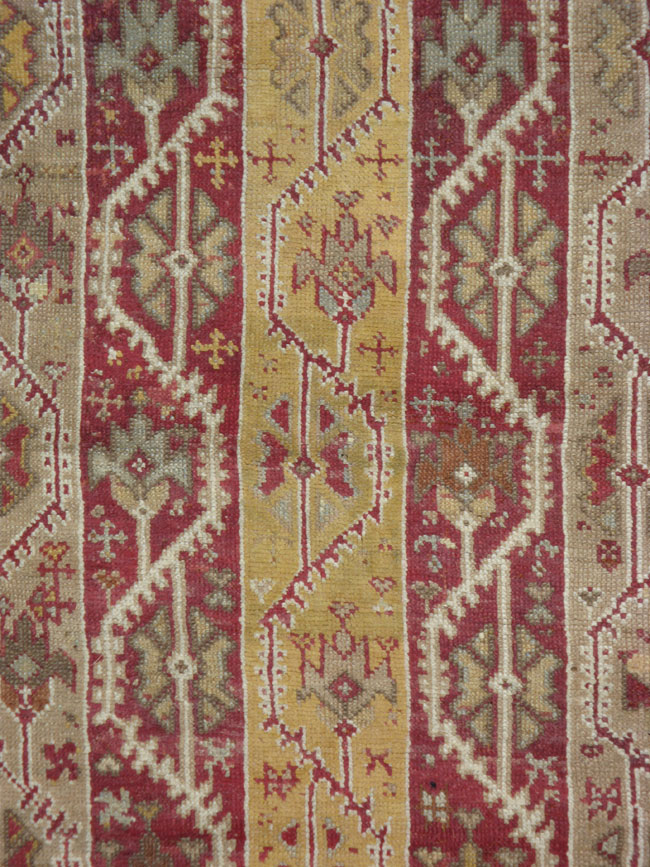 Antique Turkish Oushak Carpet, No.10142 - Gsblank