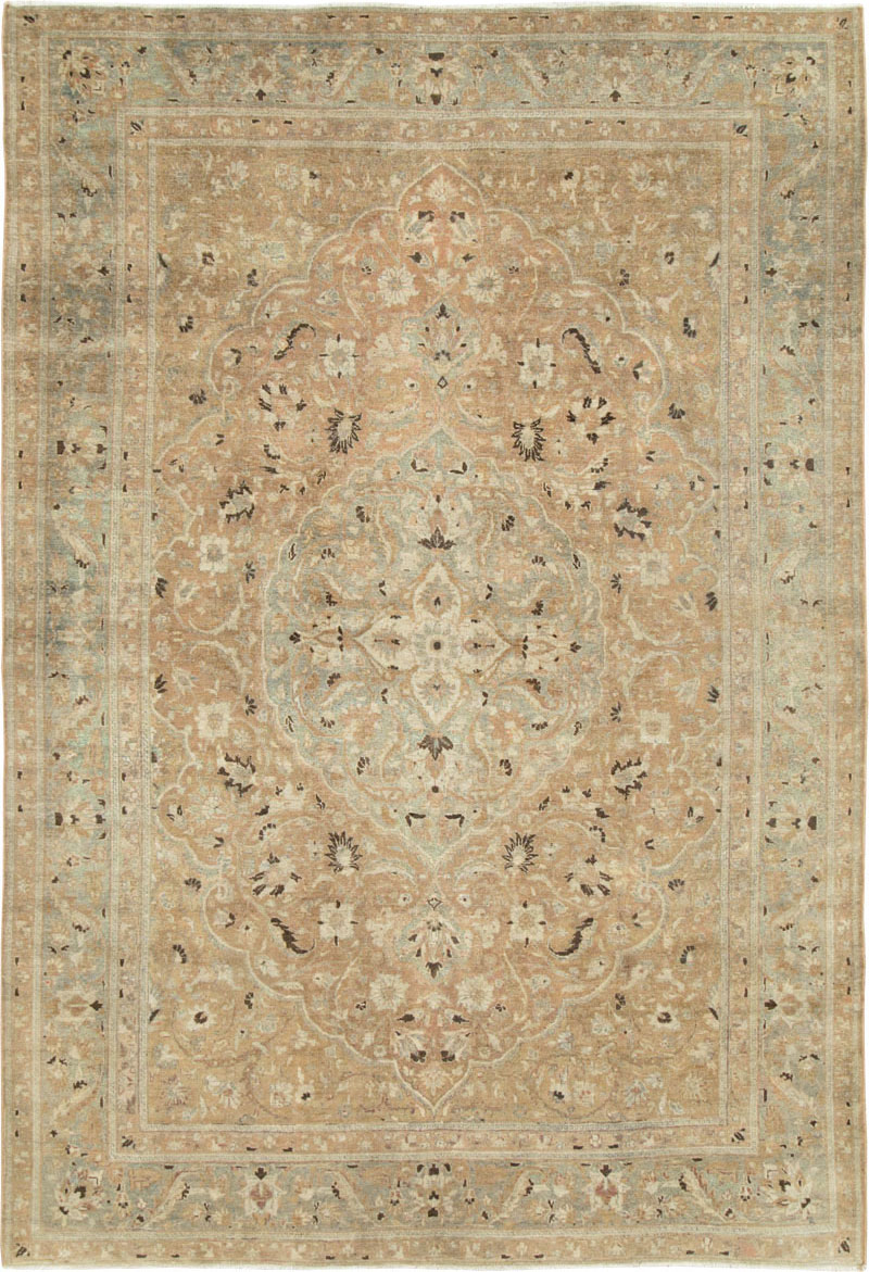 Antique Persian Tabriz Carpet, No.10144 - Gsblank