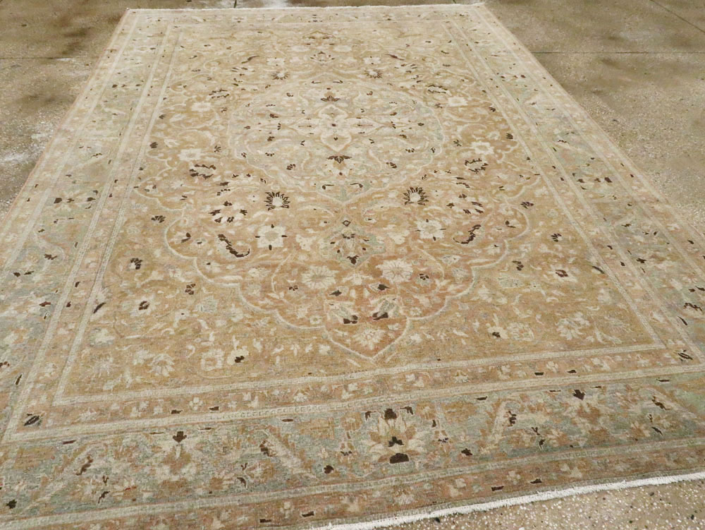 Antique Persian Tabriz Carpet, No.10144 - Gsblank