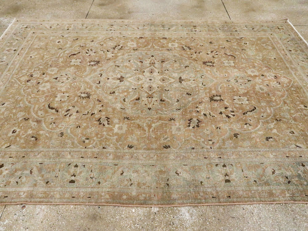 Antique Persian Tabriz Carpet, No.10144 - Gsblank