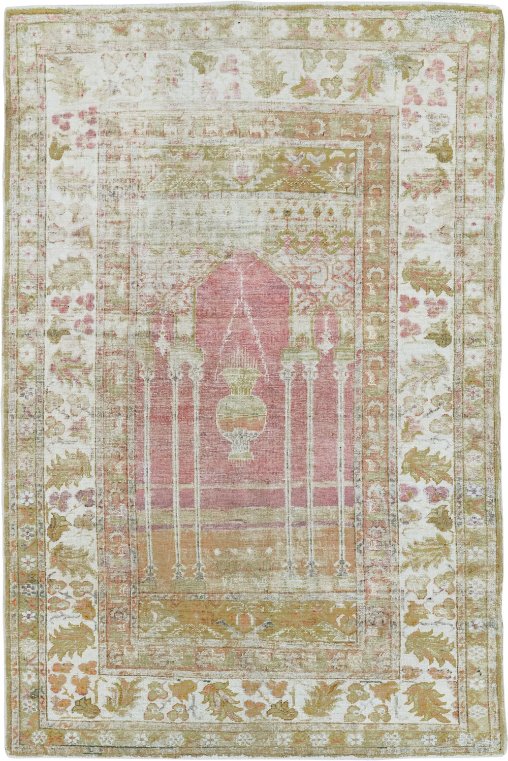 Antique Turkish Sivas Throw Rug, No.10175 - Gsblank