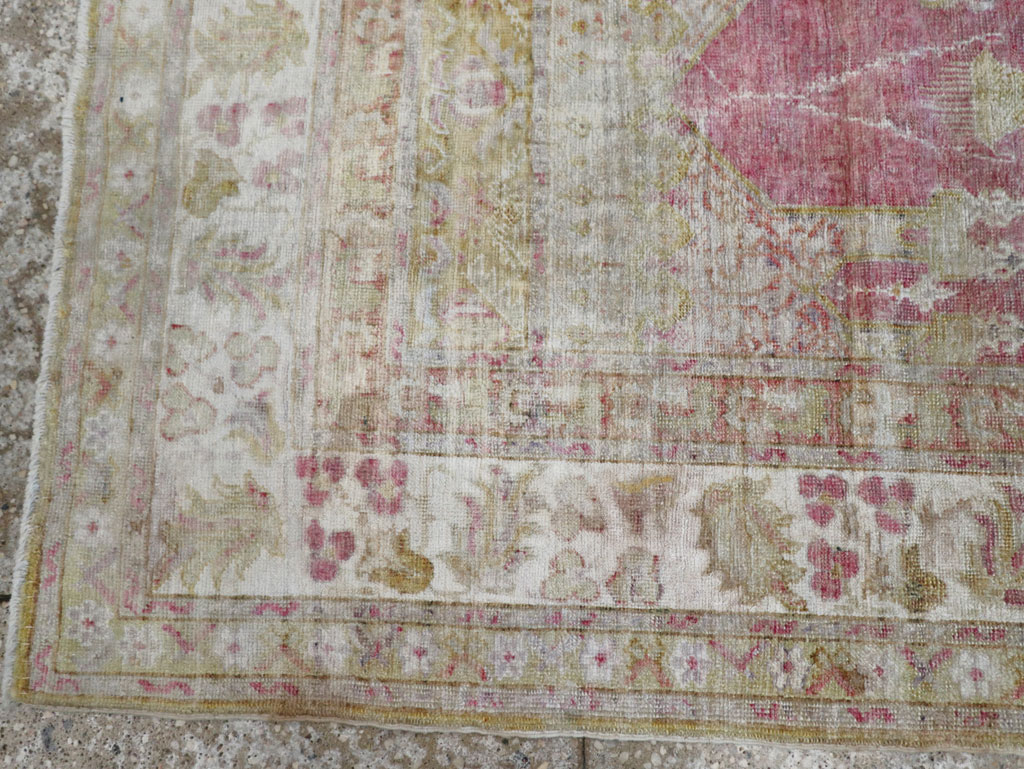 Antique Turkish Sivas Throw Rug, No.10175 - Gsblank