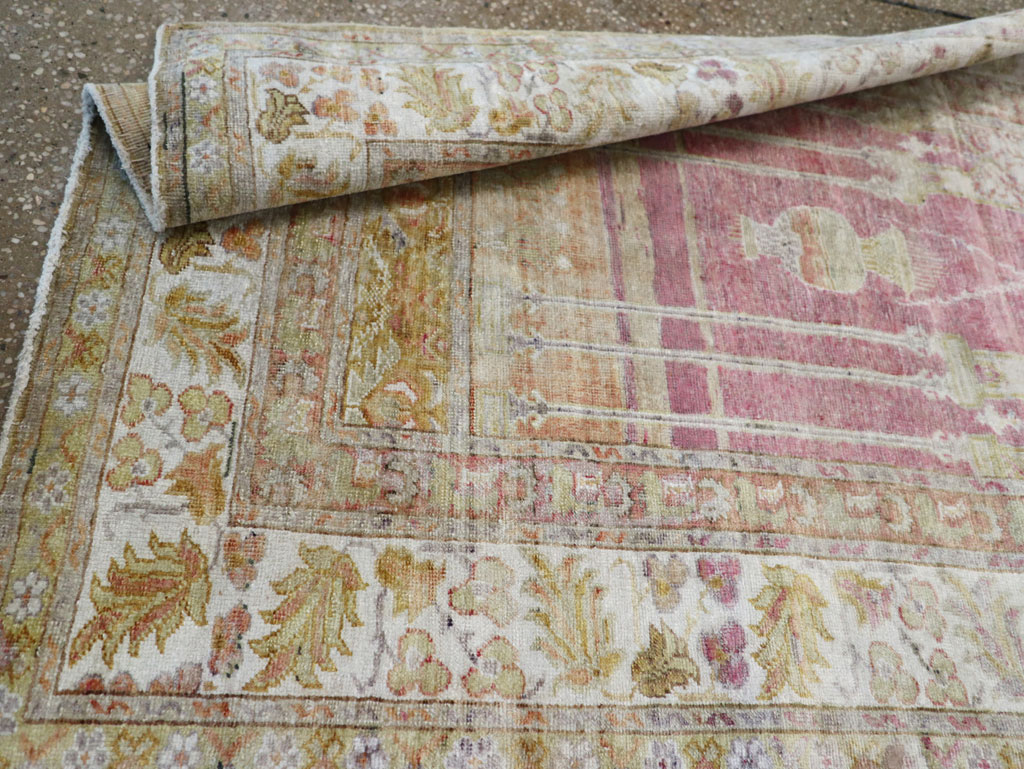 Antique Turkish Sivas Throw Rug, No.10175 - Gsblank