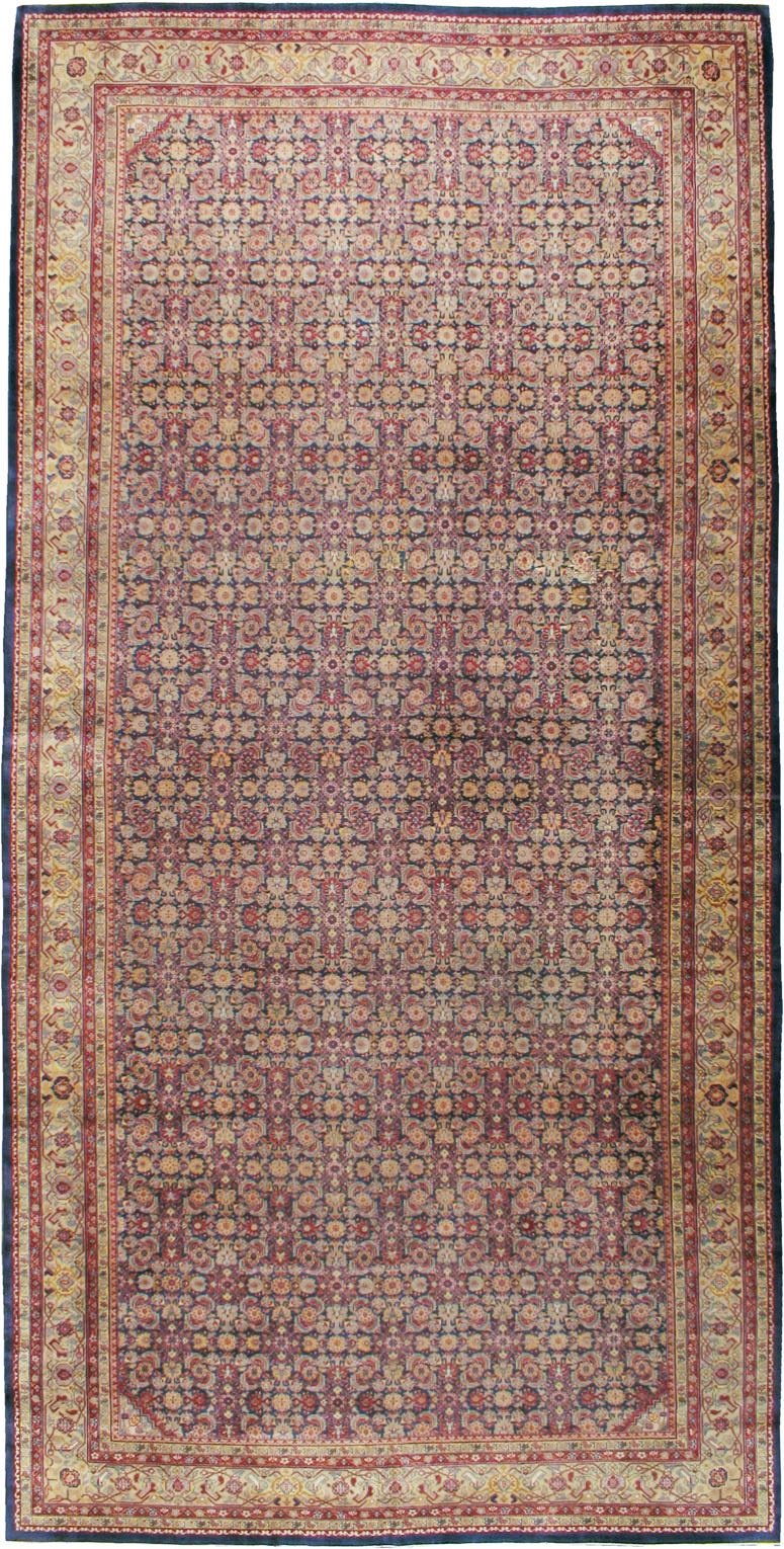 Antique Indian Lahore Carpet, No.10192 - Gsblank