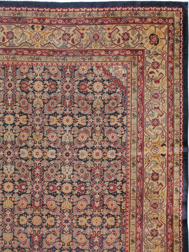 Antique Indian Lahore Carpet, No.10192 - Gsblank