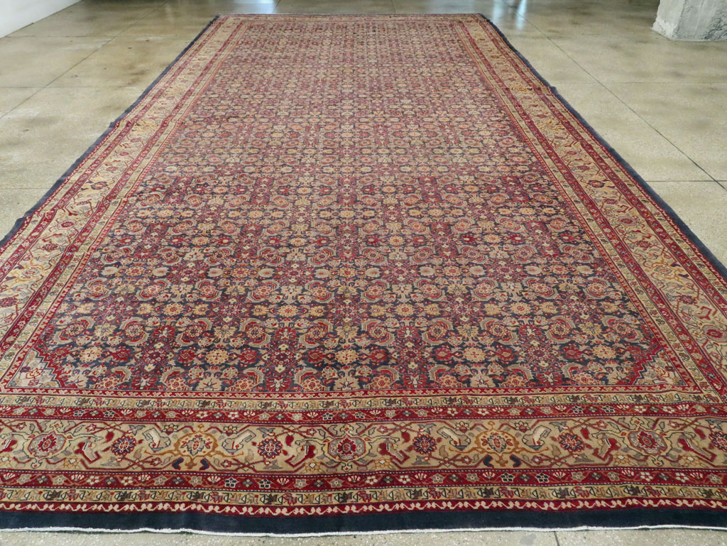 Antique Indian Lahore Carpet, No.10192 - Gsblank