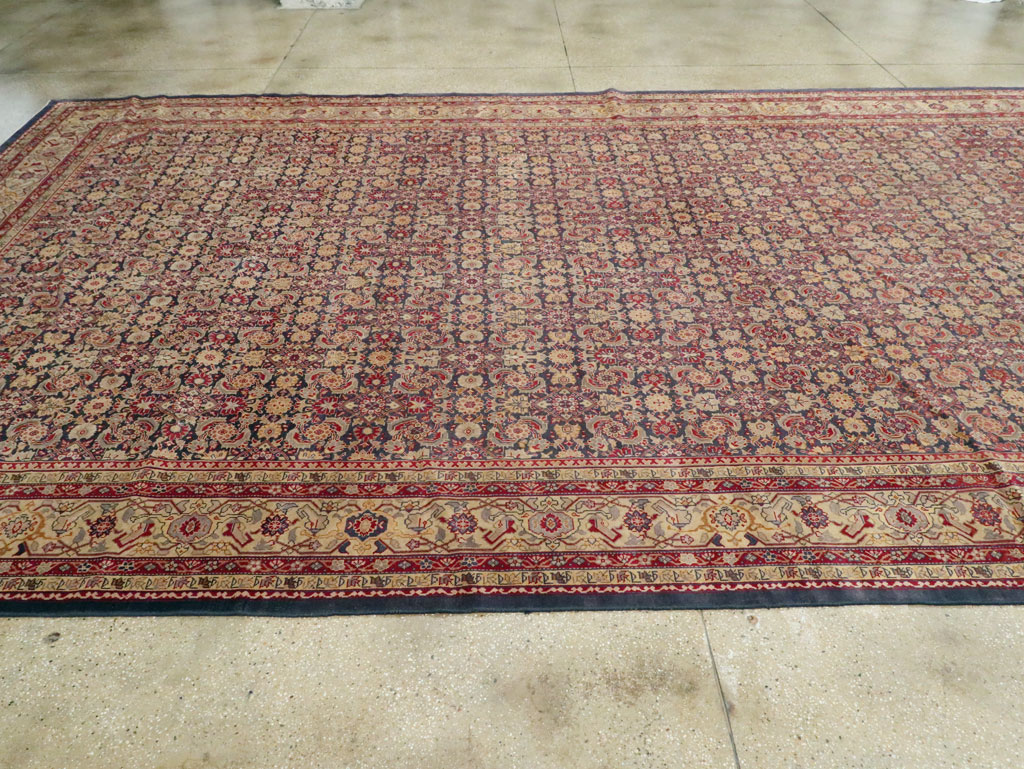 Antique Indian Lahore Carpet, No.10192 - Gsblank