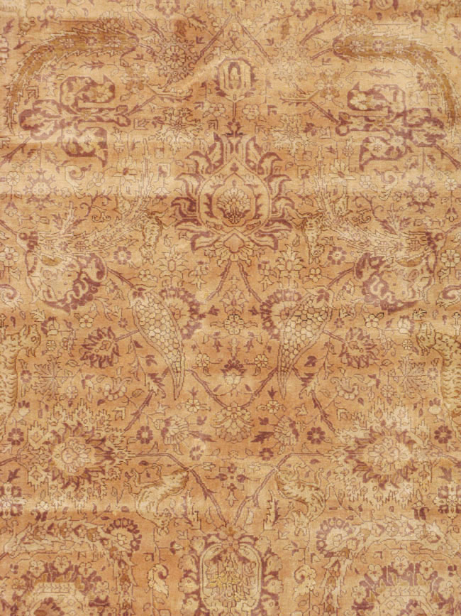 Antique Indian Lahore Carpet, No.10219 - Gsblank