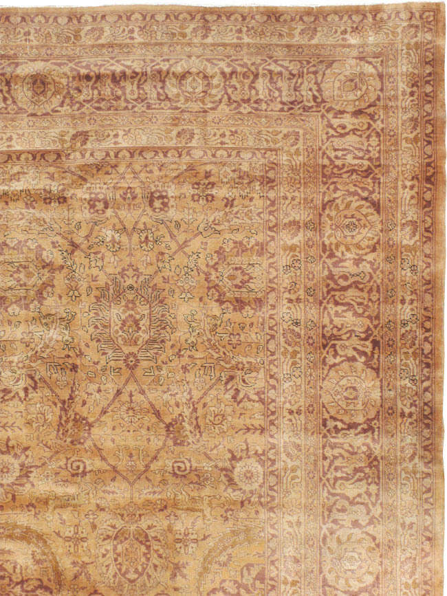 Antique Indian Lahore Carpet, No.10219 - Gsblank