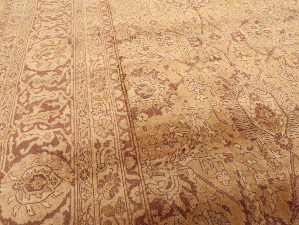 Antique Indian Lahore Carpet, No.10219 - Gsblank