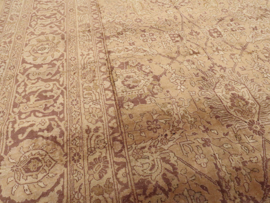 Antique Indian Lahore Carpet, No.10219 - Gsblank