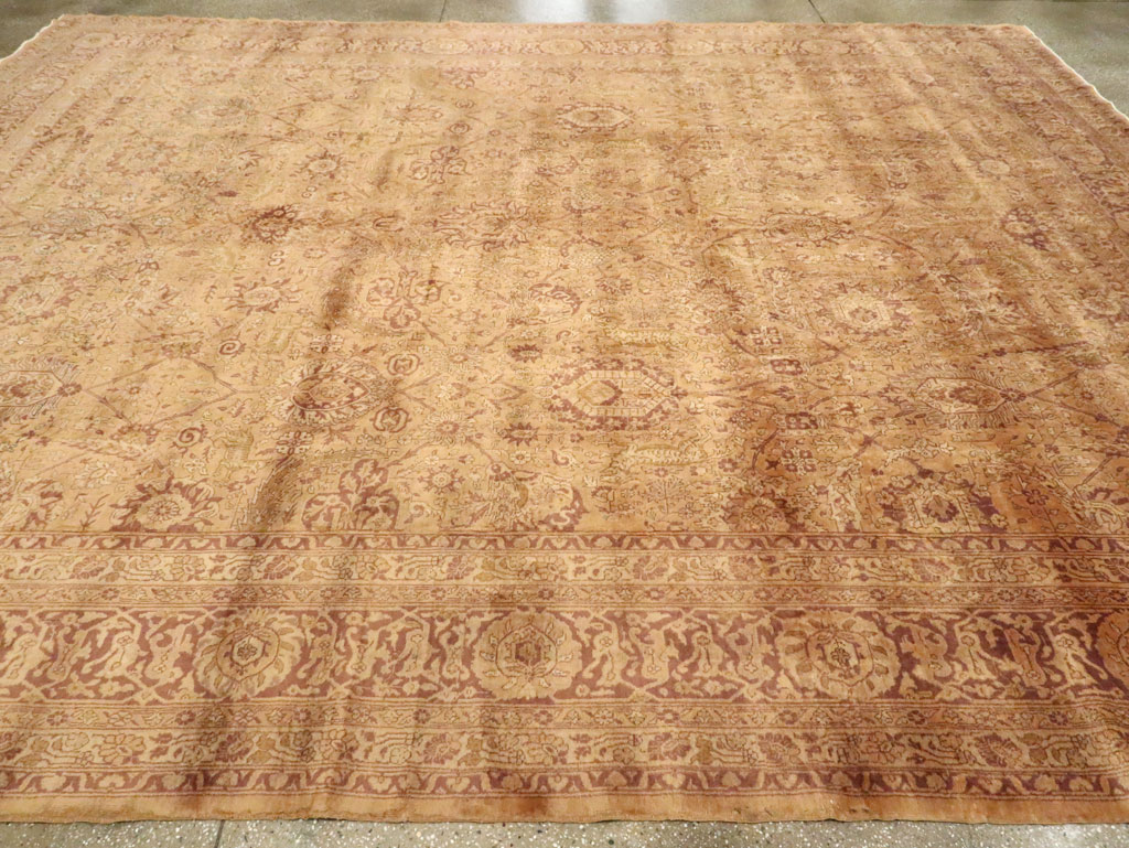 Antique Indian Lahore Carpet, No.10219 - Gsblank