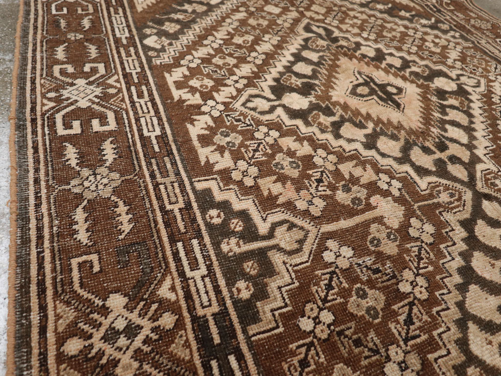 Antique East Turkestan Khotan Accent Rug, No.10242 - Gsblank