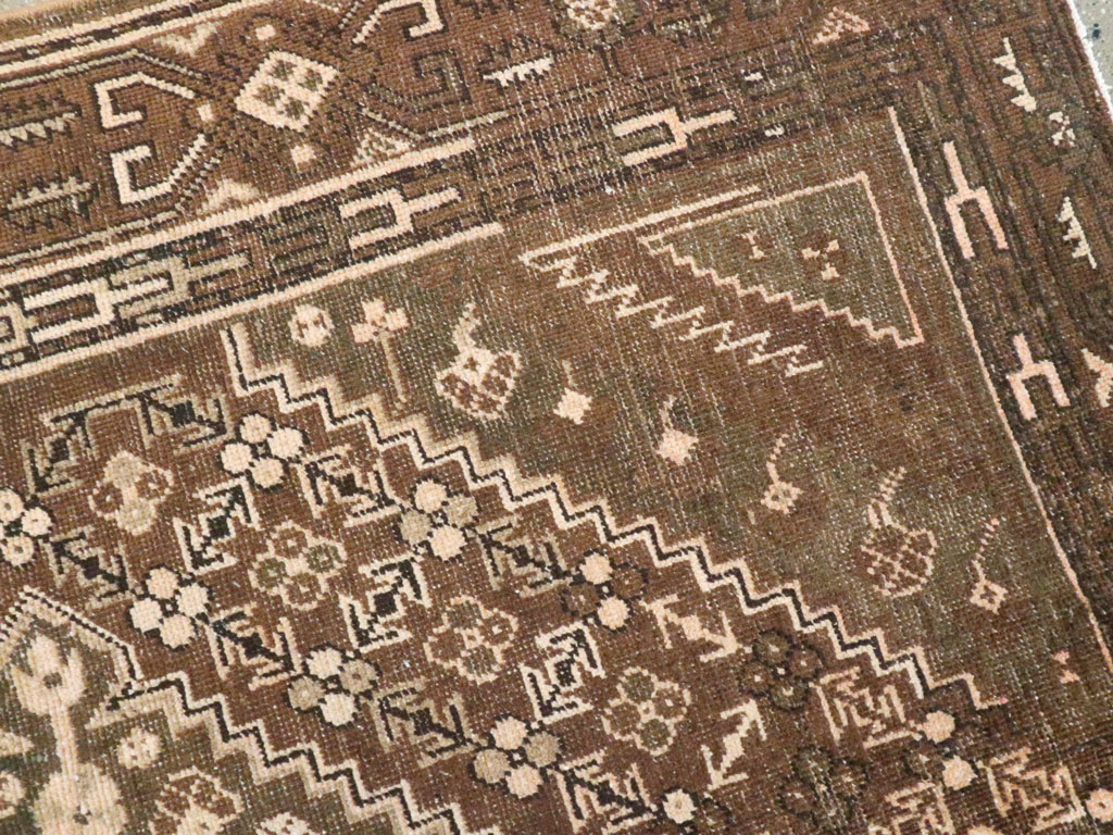 Antique East Turkestan Khotan Accent Rug, No.10242 - Gsblank