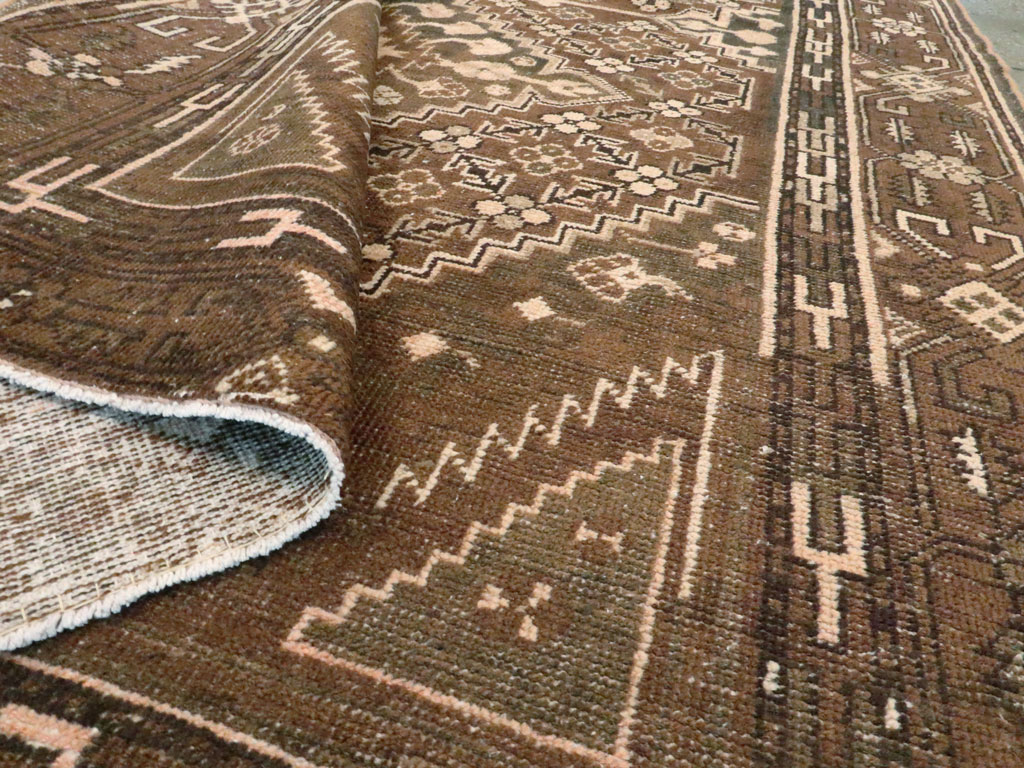 Antique East Turkestan Khotan Accent Rug, No.10242 - Gsblank