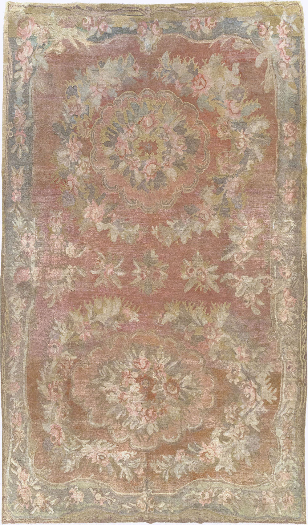 Antique East Turkestan Khotan Carpet, No.10245 - Gsblank