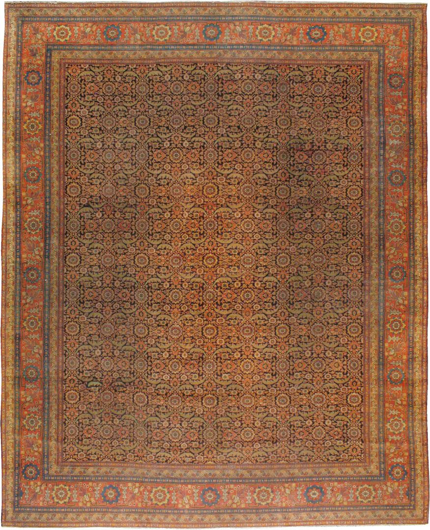 Antique Indian Amritsar Carpet, No.10255 - Gsblank