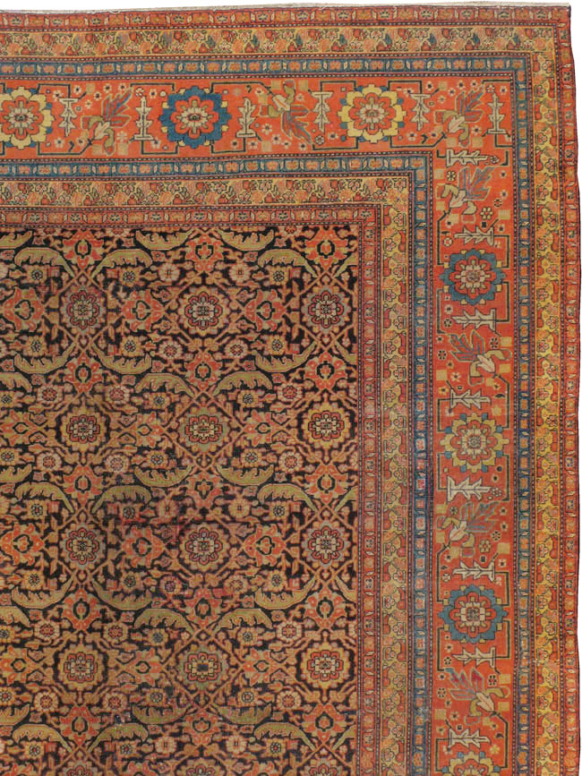 Antique Indian Amritsar Carpet, No.10255 - Gsblank