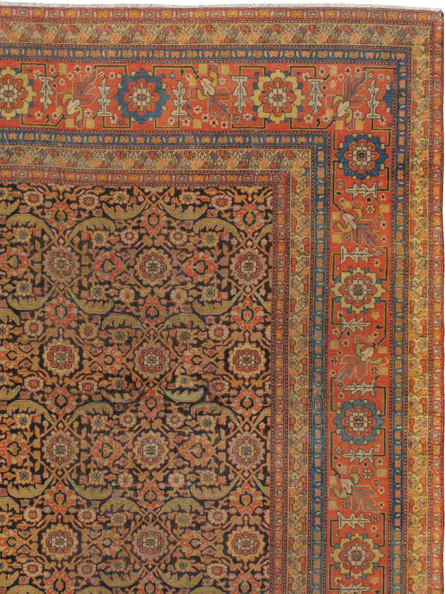 Antique Indian Amritsar Carpet, No.10255 - Gsblank