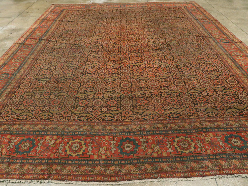 Antique Indian Amritsar Carpet, No.10255 - Gsblank