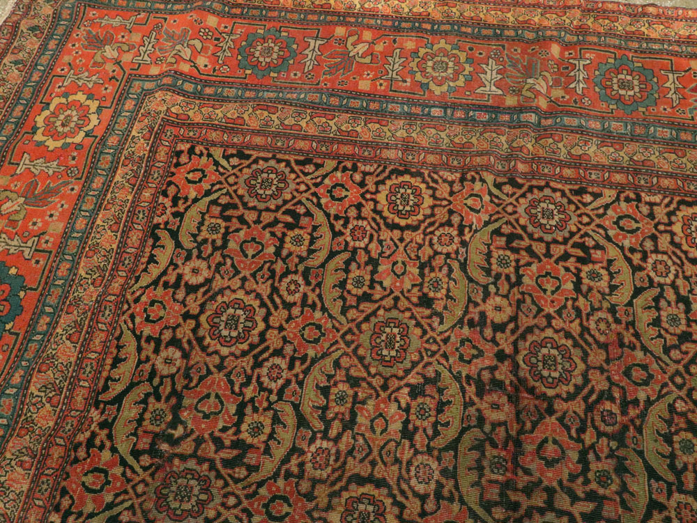 Antique Indian Amritsar Carpet, No.10255 - Gsblank