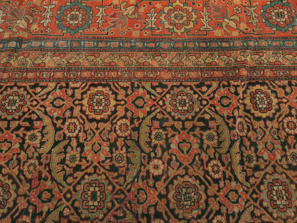 Antique Indian Amritsar Carpet, No.10255 - Gsblank