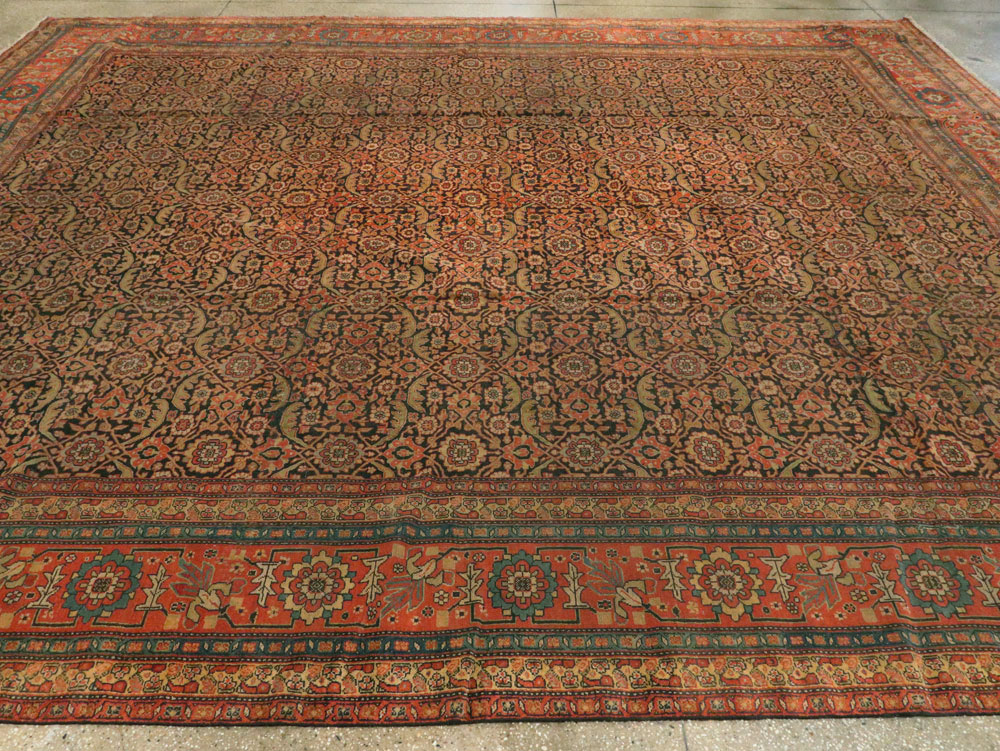 Antique Indian Amritsar Carpet, No.10255 - Gsblank