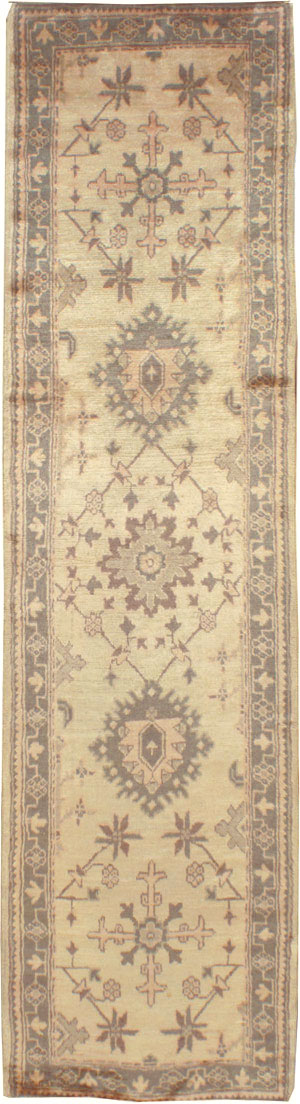 Antique Turkish Oushak Runner, No.10263 - Gsblank