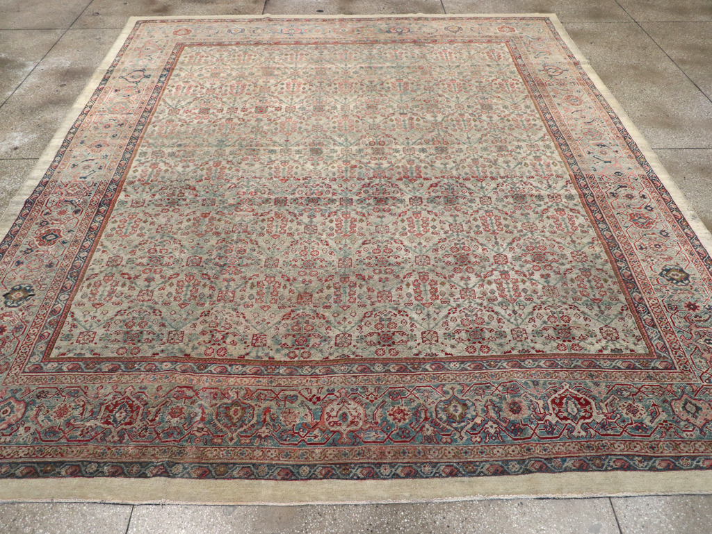 Antique Persian Mahal Carpet, No.10266 - Gsblank