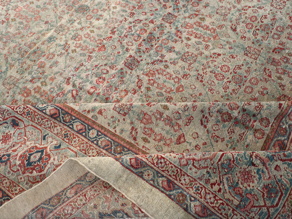 Antique Persian Mahal Carpet, No.10266 - Gsblank