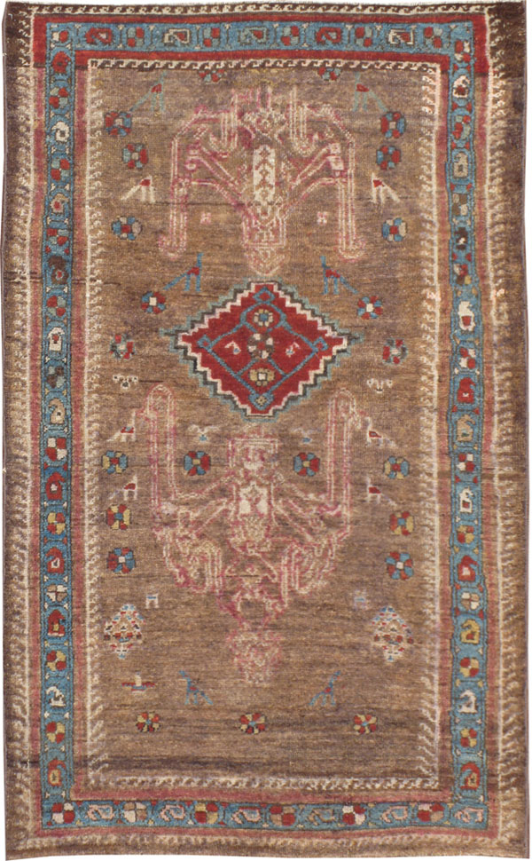 Antique Persian Kurdish Rug, No.10272 - Gsblank