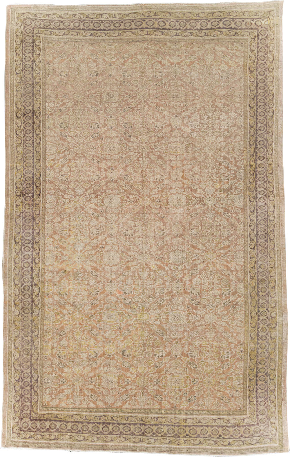 Antique Persian Mahal Carpet, No.10287 - Gsblank
