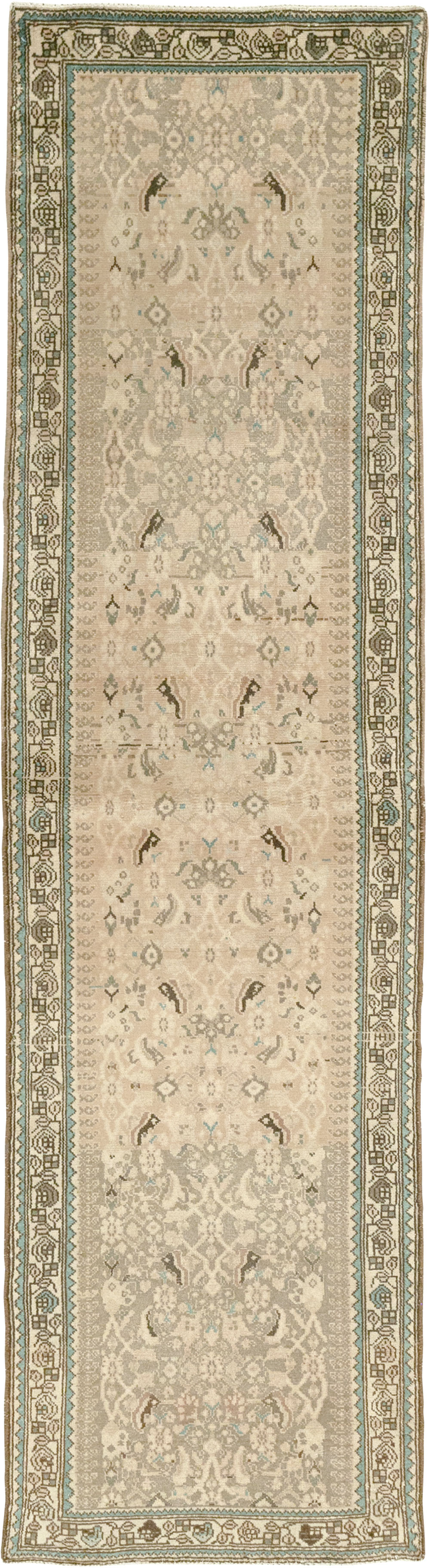 Antique Persian Malayer Runner, No.10307 - Gsblank