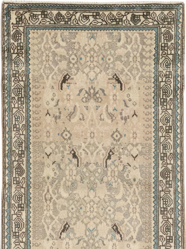 Antique Persian Malayer Runner, No.10307 - Gsblank