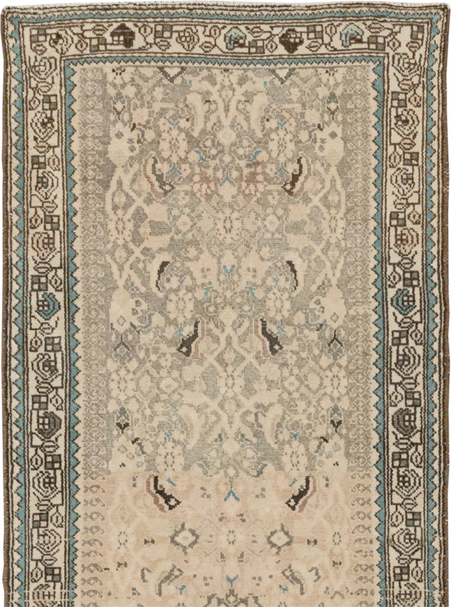 Antique Persian Malayer Runner, No.10307 - Gsblank