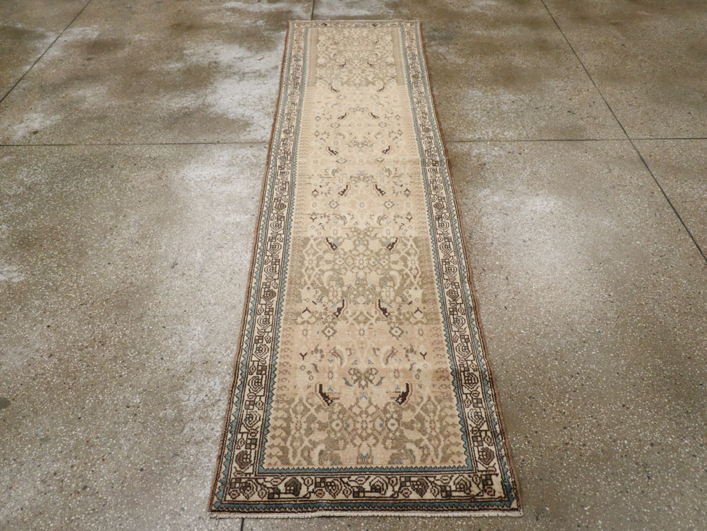 Antique Persian Malayer Runner, No.10307 - Gsblank
