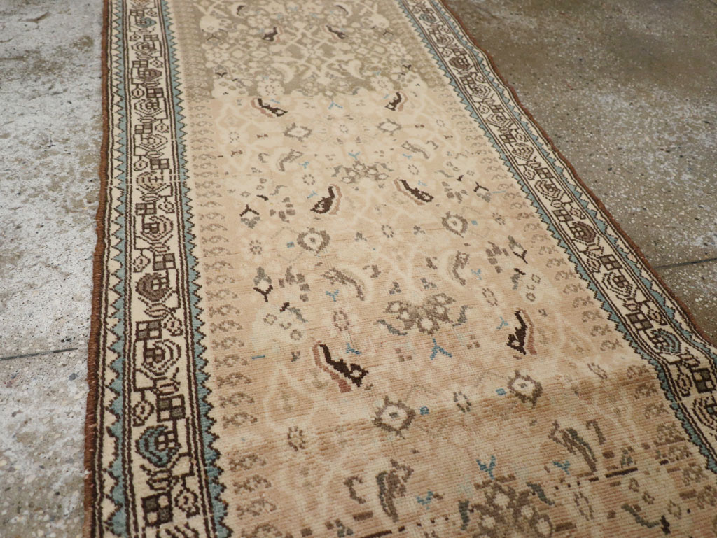 Antique Persian Malayer Runner, No.10307 - Gsblank