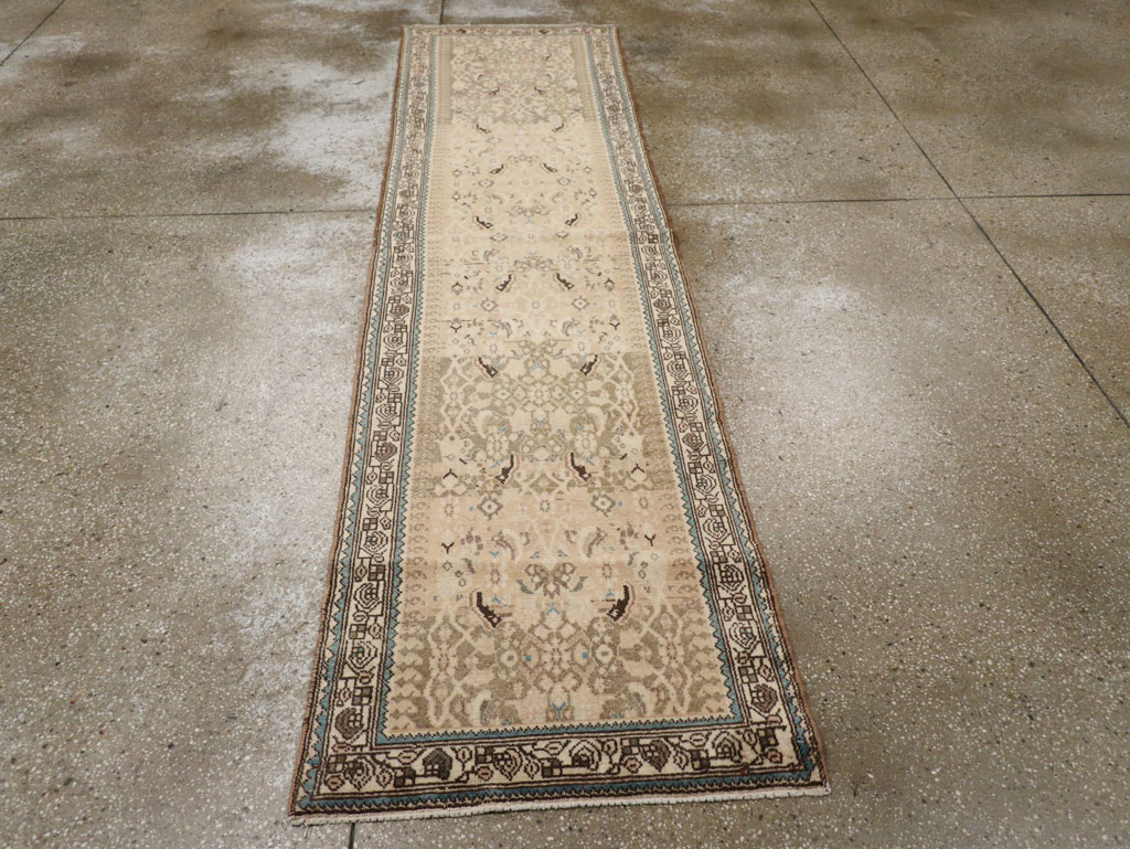 Antique Persian Malayer Runner, No.10307 - Gsblank